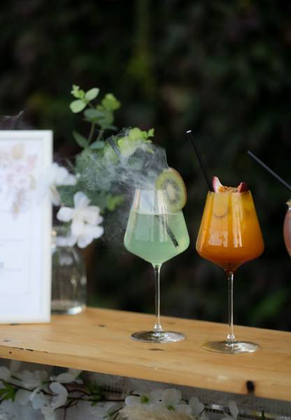 cocktails fruité et fumé