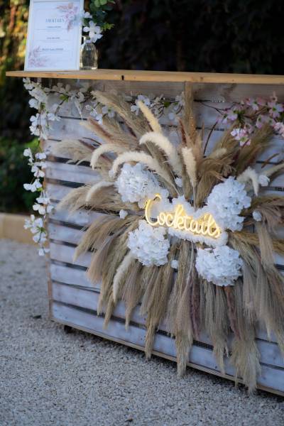 bar mariage champêtre