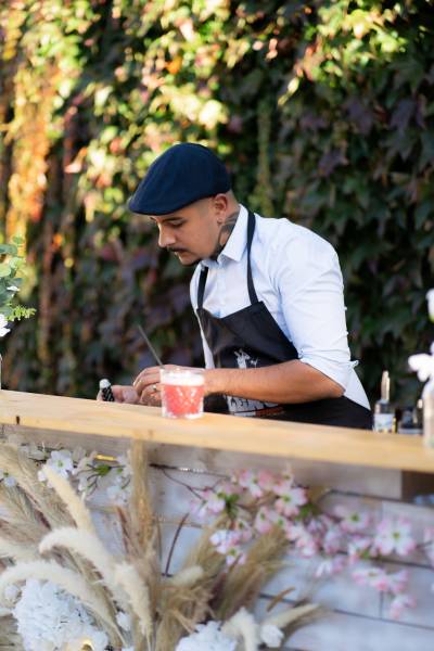 bar à cocktails mobile 